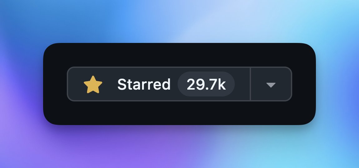Almost at 30k stars, and we are trending on GitHub. Will we reach 30k ...