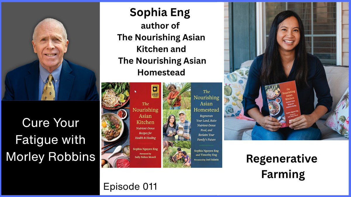 Cure Your Fatigue with Morley Robbins Episode 011 with Sophia Eng is now live on YouTube.
youtube.com/watch?v=YE5b0c…
This episode covers:
– broken food systems
– soil → gut connection
– fermentation
– and how to start (even in an apartment)

Start where you are.