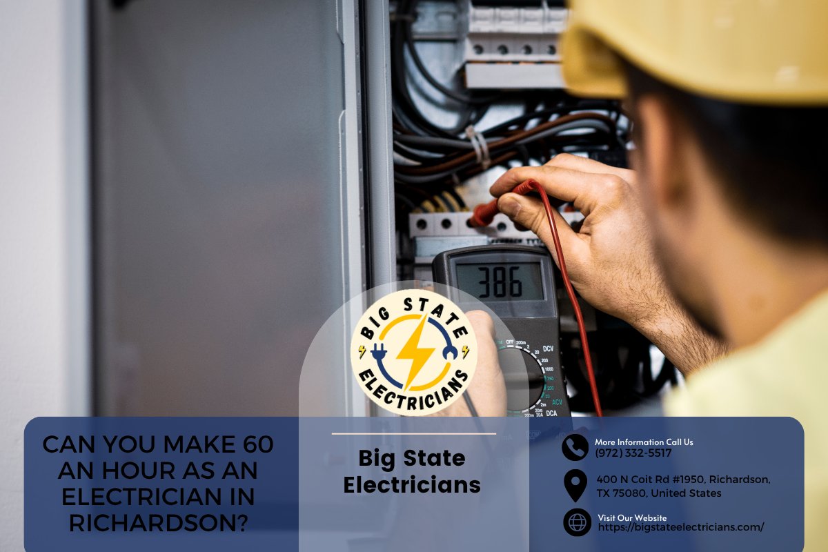 BSElectriciansR's tweet image. Can electricians make $60/hr in Richardson, TX? ⚡ Yes—experienced licensed electricians can earn it in commercial, emergency, and specialized electrical work.

Visit maps.app.goo.gl/8FXcK81N68J1j3…

#RichardsonTX #Electrician #SkilledTrades