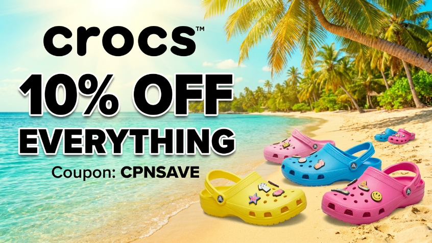 CouponSavingsAE's tweet image. 10% Off everything at Crocs

Coupon Code: CPNSAVE

Get more #couponcode from: couponsavings.ae/coupons/crocs

#couponcode #promocode #sales #footwear #cross
