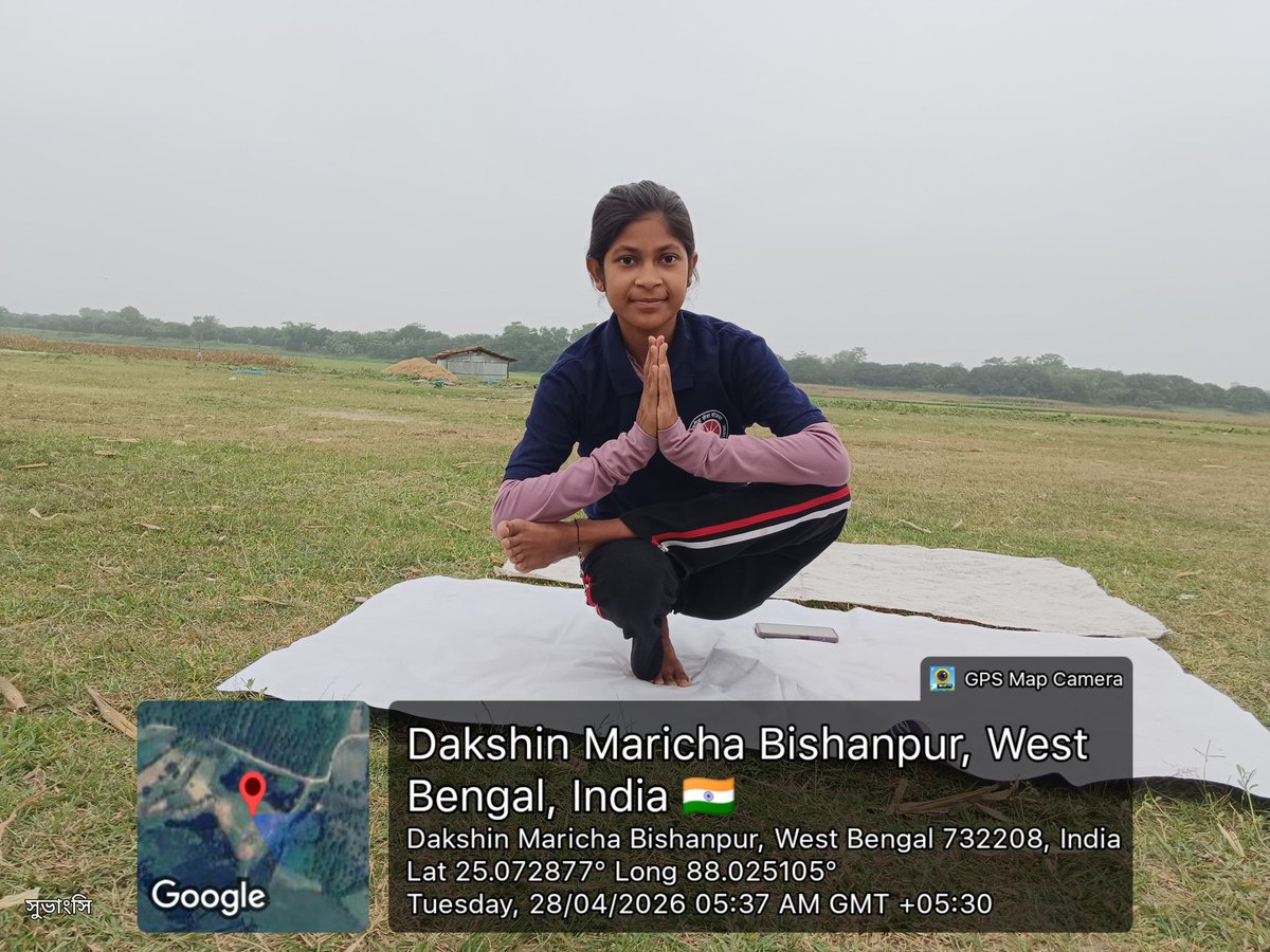 MaldaNss's tweet image. 53 days to go...
Countdown for 12th International Day of Yoga #IYD2026 #yoga
Morning Yoga session  by Vol Suvanshi Mandal,    Malda College @YASMinistry @rdnss_kolkata @BhartiyaConnect @ishafoundation
@_NSSIndia 
@MYBharatHQ @PIB_India