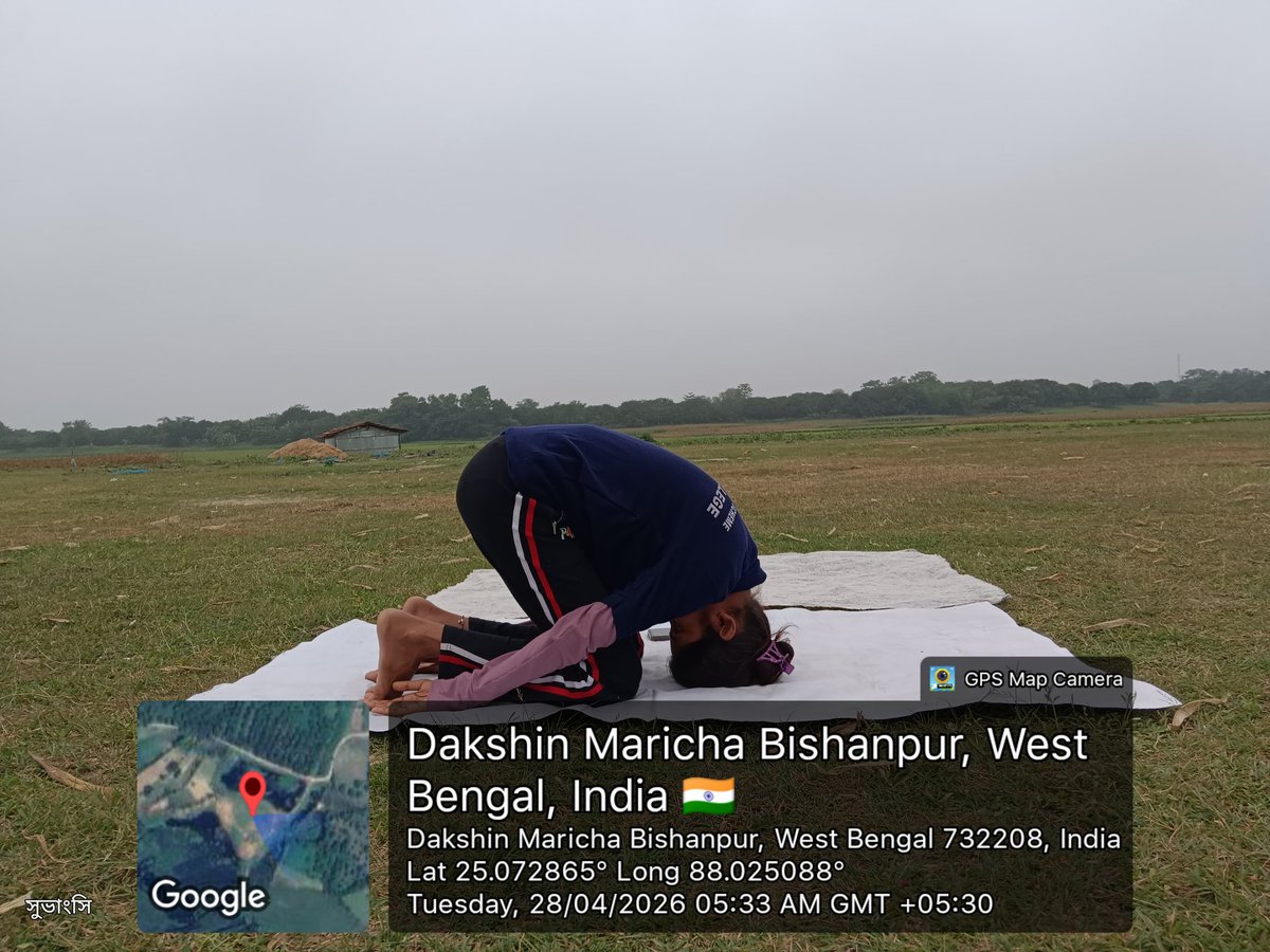 MaldaNss's tweet image. 53 days to go...
Countdown for 12th International Day of Yoga #IYD2026 #yoga
Morning Yoga session  by Vol Suvanshi Mandal,    Malda College @YASMinistry @rdnss_kolkata @BhartiyaConnect @ishafoundation
@_NSSIndia 
@MYBharatHQ @PIB_India