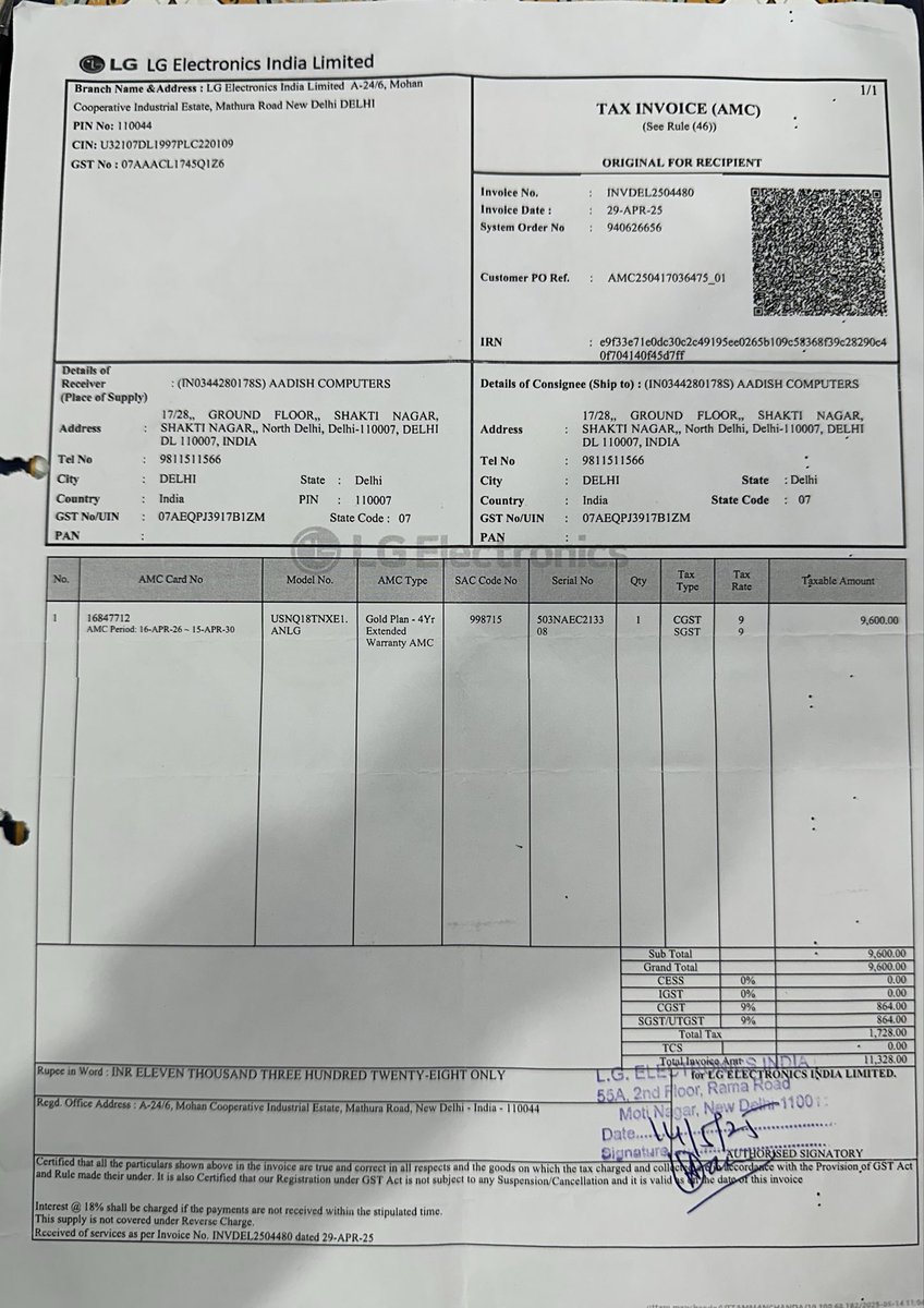 VikasJa77188445's tweet image. @LGIndia @LGIndiaConnect 

LG AC under AMC not working.

Indoor unit noise &amp;amp; poor cooling.  
No response to emails.

Tried DSC:  
Call 27/04 4:09 PM – no response  
WhatsApp 4:13 PM – no reply  

City: [Your City]

Please resolve or I escalate to NCH.

#LGIndia