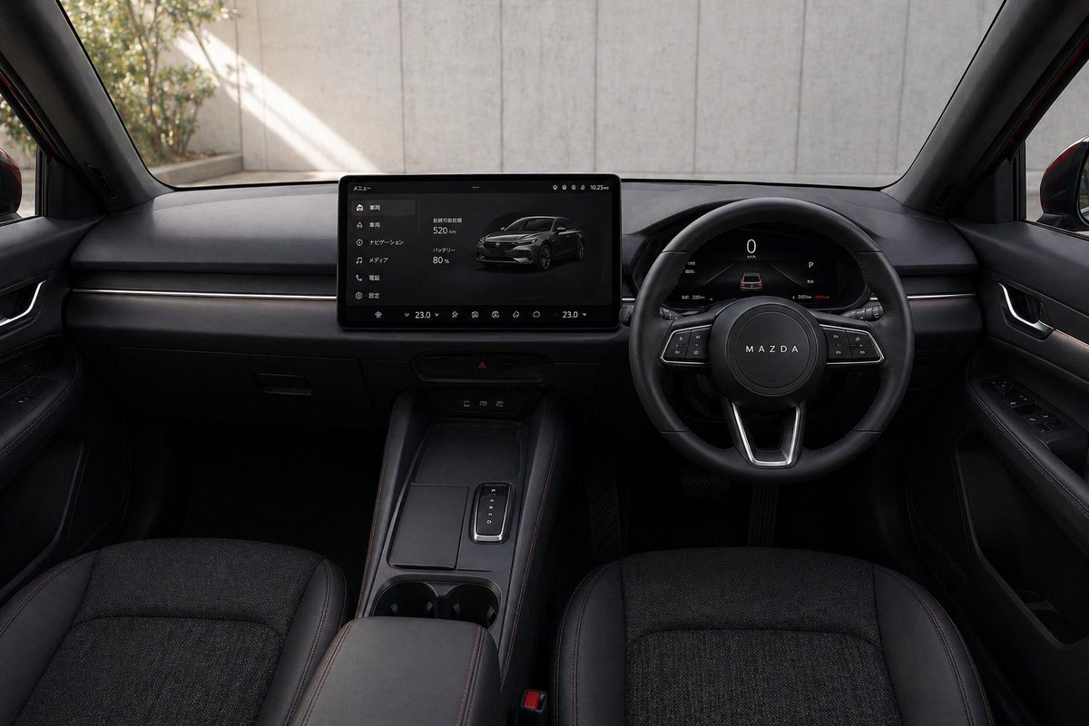 KawausoWerk's tweet photo. #妄想シリーズ
CX-3の後継、CX-20の妄想をなるべくリアルにしてみた
ボトムグレードで220万くらいを想定しているため、
内装の素材はプラスチックメイン
3ナンバーで横幅は少し広め
1.5L+マイルドハイブリッドを想定 https://t.co/XxKGBJdvIe