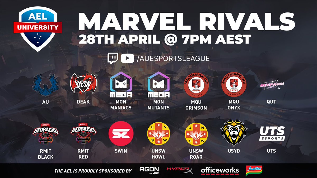 Australian Esports League tweet media