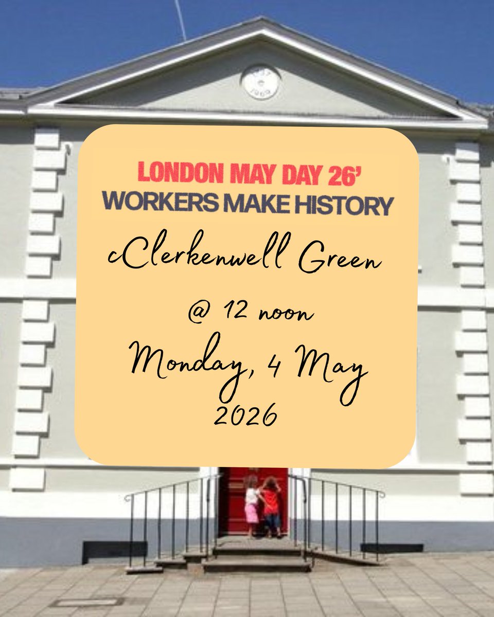 London May Day Organising Committee tweet media