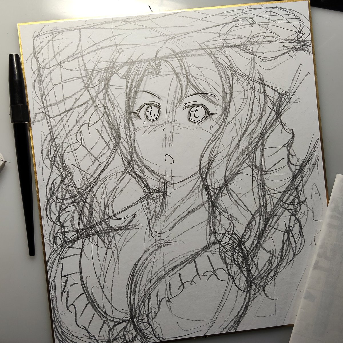 一応下書き段階も載せて置きますよ 