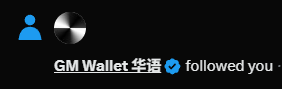 GM Wallet 华语 tweet media