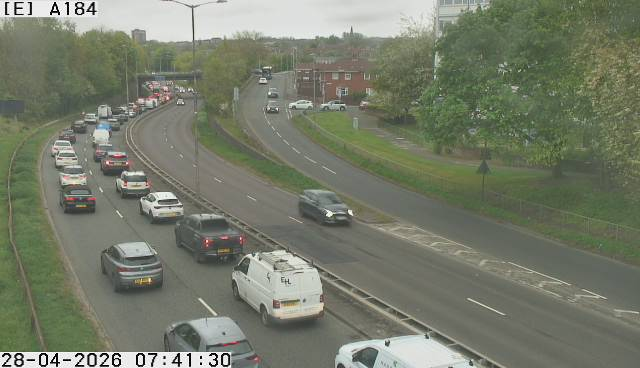 NELiveTraffic's tweet image. 🚘CONGESTION
📌A184 (Consett Route) (Eastbound) - A1114 Derwentwater Road to A695 Scotswood Road #Gateshead.
ℹ️Journey time 8mins.