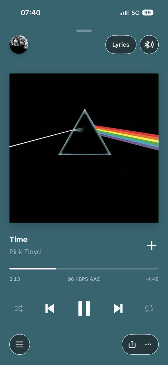 remenos's tweet photo. #MorningCommute #PinkFloyd #DSOTM https://t.co/XATqaWpCo4