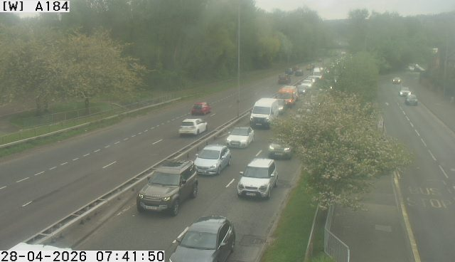 NELiveTraffic's tweet image. 🚘CONGESTION
📌A184 (Consett Route) (Eastbound) - A1114 Derwentwater Road to A695 Scotswood Road #Gateshead.
ℹ️Journey time 8mins.