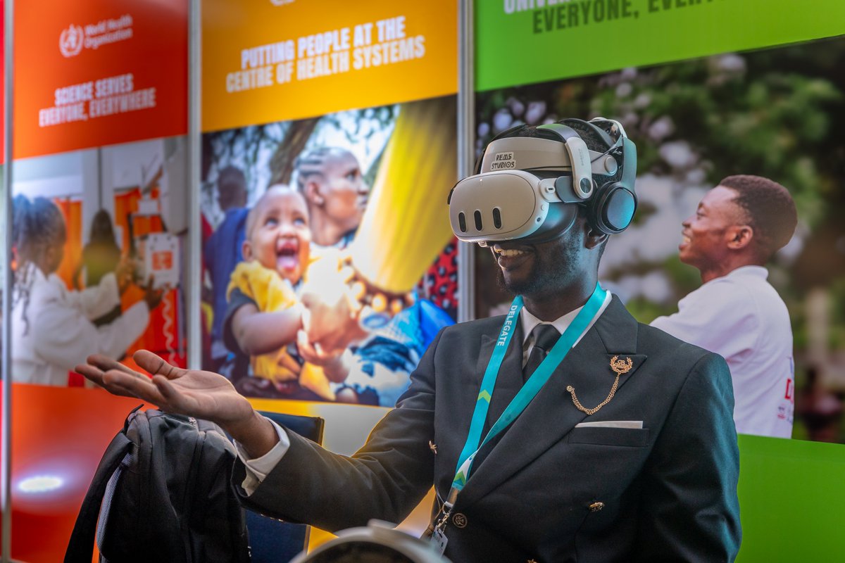 WHOKenya's tweet image. 📍 Find us at the WHO Kenya booth, main entrance near the Karibuni sign, #UNON #Nairobi, #Kenya! #WHSNairobi2026

🥽 VR sets | 📊 Interactive dashboard | 📚 Publications

From polio eradication to health emergencies, come see the work up close. Our team is ready to engage. 💙