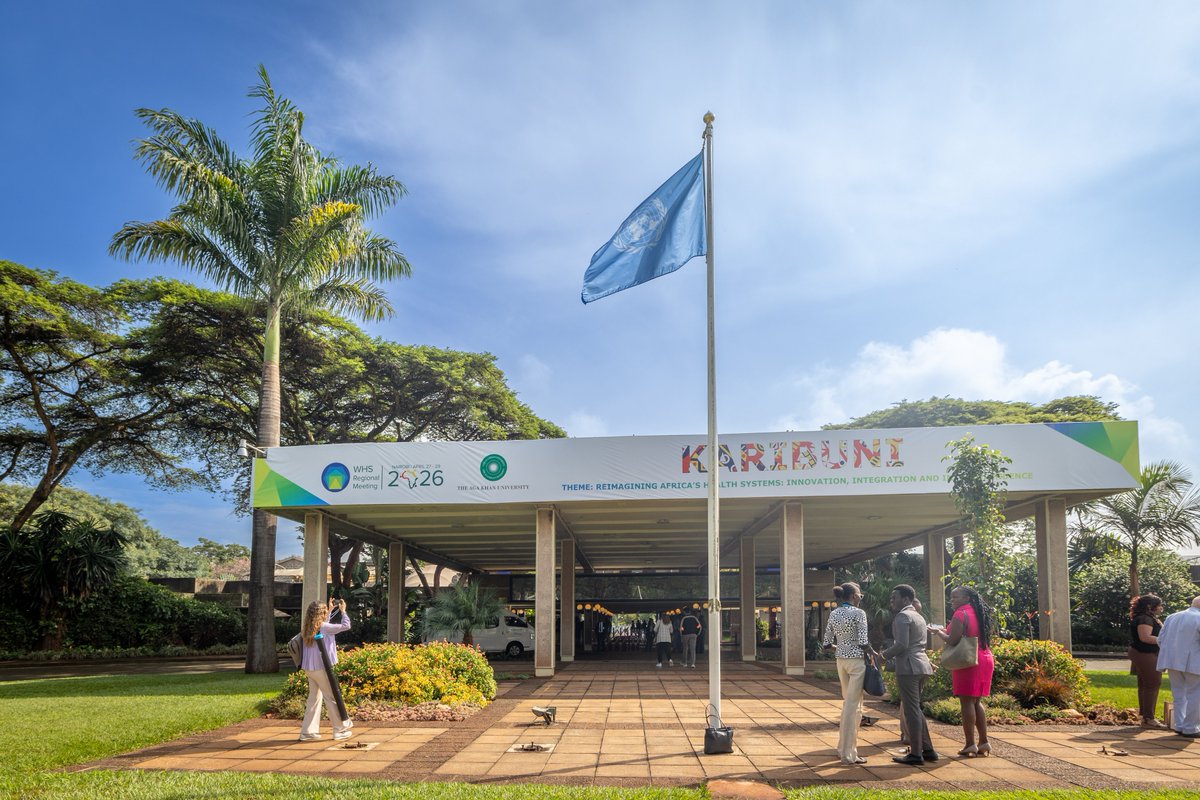WHOKenya's tweet image. 📍 Find us at the WHO Kenya booth, main entrance near the Karibuni sign, #UNON #Nairobi, #Kenya! #WHSNairobi2026

🥽 VR sets | 📊 Interactive dashboard | 📚 Publications

From polio eradication to health emergencies, come see the work up close. Our team is ready to engage. 💙