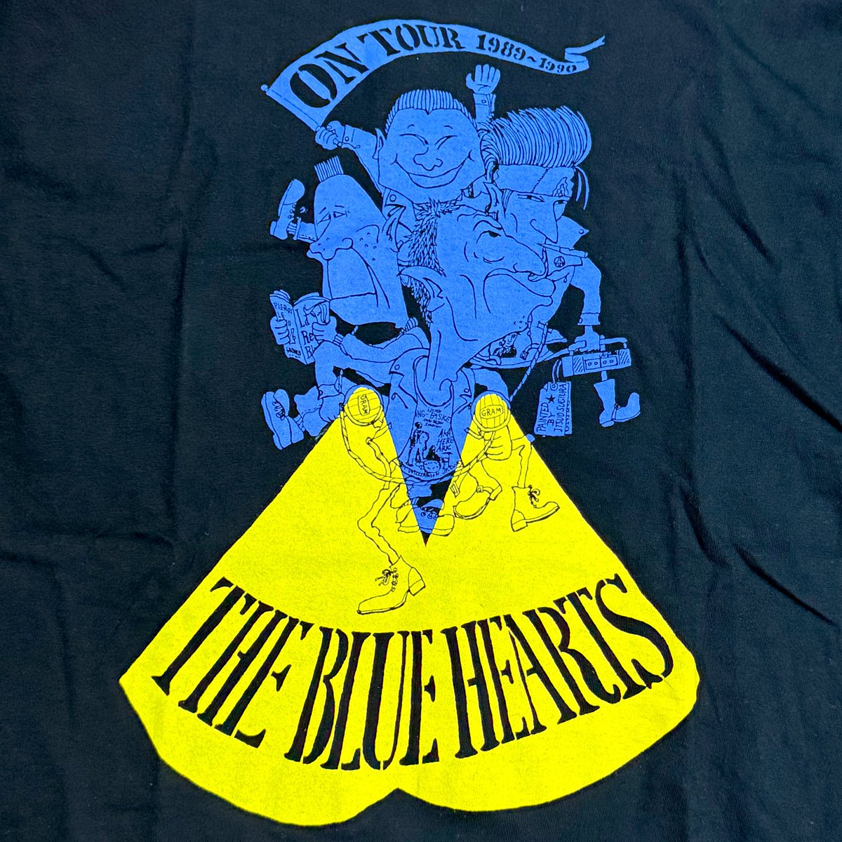 ヴィンテージ ザ ブルーハーツ 1989 ON TOUR Tシャツ