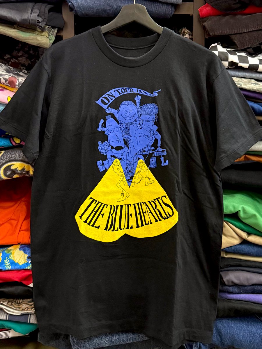 80's THE BLUE HEARTS「ON TOUR 1989-1990」about Lサイズ #吊り橋ピュン