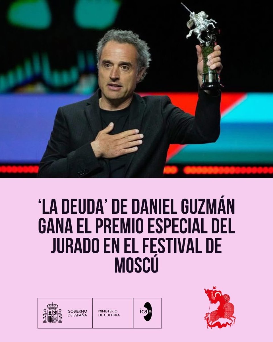 El_Cura_Rojo's tweet photo. La deuda’, de @danielguzman , ha sido una de las grandes protagonistas del Festival Internacional de Cine de Moscú, llevándose el Premio Especial del Jurado. Me alegro mucho. Enhorabuena!! https://t.co/P5oEreOFEK