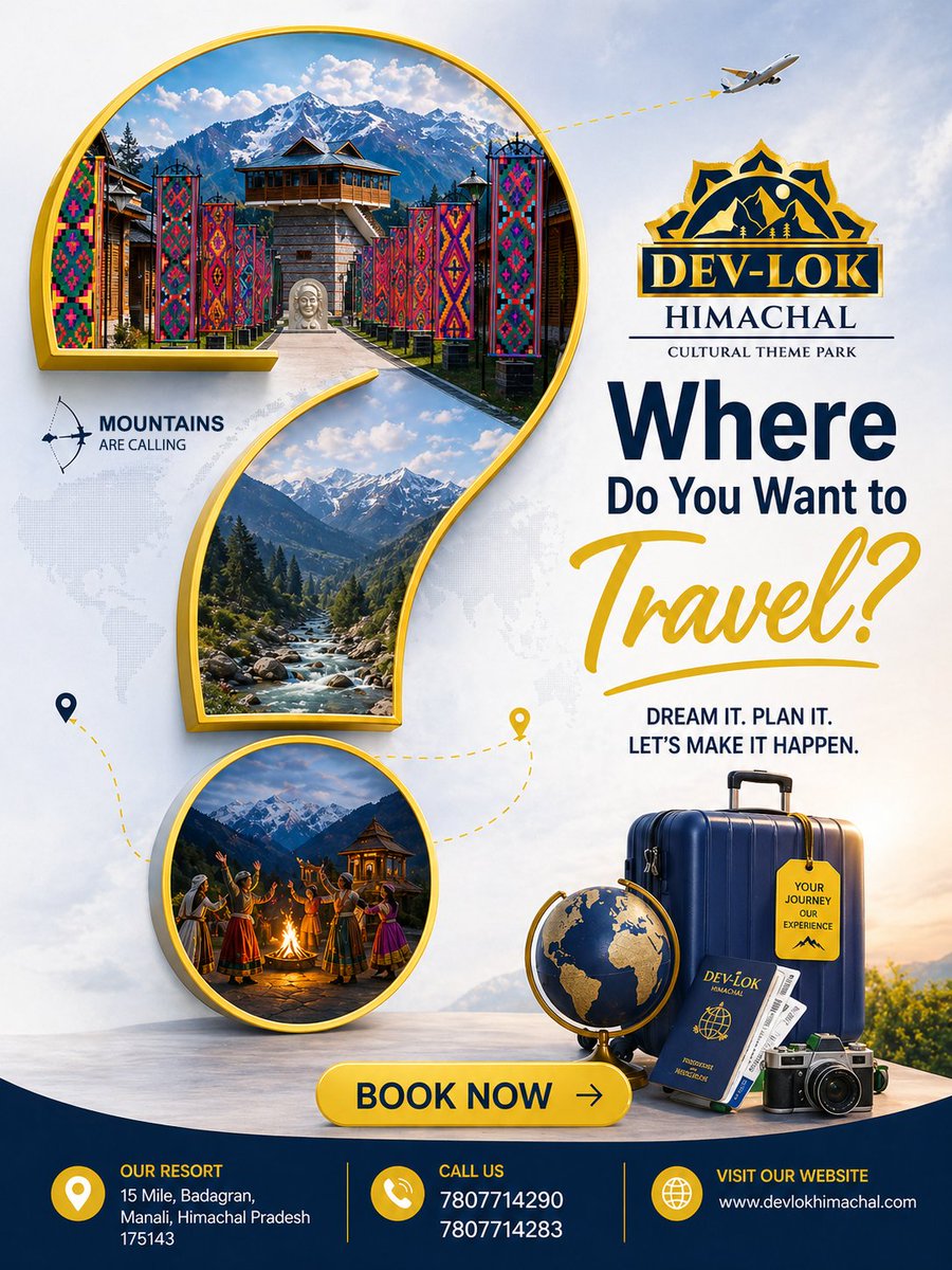 Devlokmanali's tweet photo. Stop scrolling and start packing. 🧳✈️

If "Mountain Therapy" is on your 2026 bucket list, Dev-Lok Himachal is the destination you’ve been dreaming of. Experience the perfect blend of luxury, culture, and the raw beauty of Manali.
https://t.co/UzMftK01uM

#DevLokHimachal #Himacha https://t.co/Um03DlrrRQ