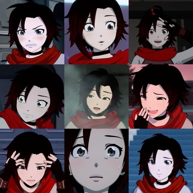 Which Ruby face are you today? #RubyRose #RWBY