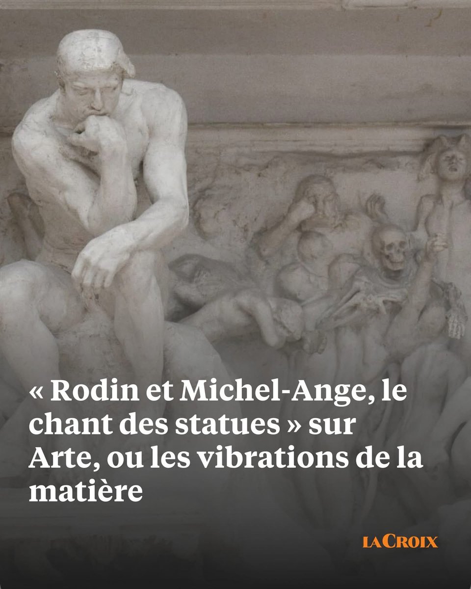 YNHallak's tweet image. "#Rodin and #Michelangelo: The Song of Statues" on
Arte—or, The Vibrations of Matter. 
CREDIT #LACROIX