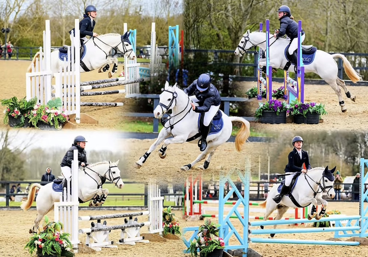 IHSPE's tweet photo. We continue to be incredibly proud of Charlotte who recently competed at Nationals and came 3rd out of 185 in the Show Jumping 70cm and 3rd out of 26 and 7th out of 36 in the Dressage. https://t.co/QZlGfH87El