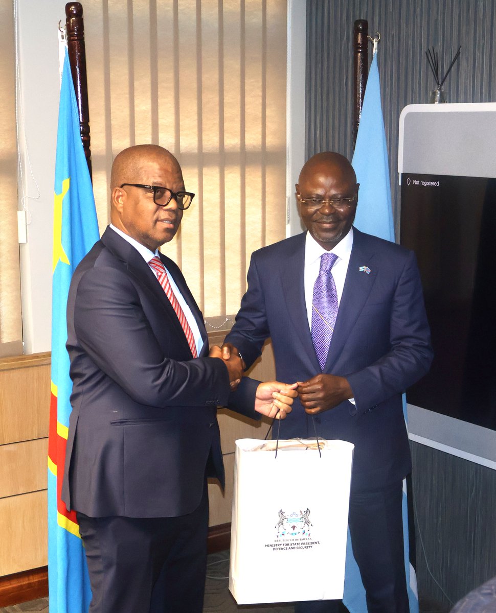 Ambassade RDC au Botswana & auprès de la SADC🇨🇩 tweet media