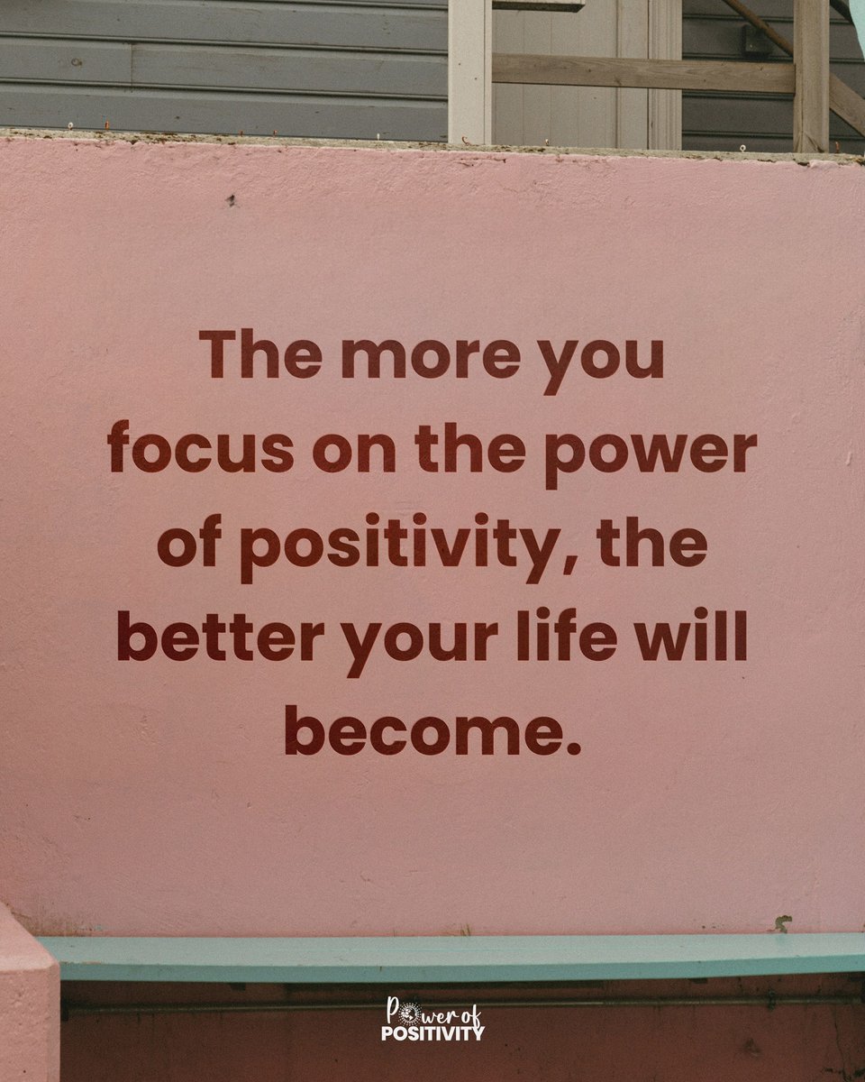 Power of Positivity tweet media