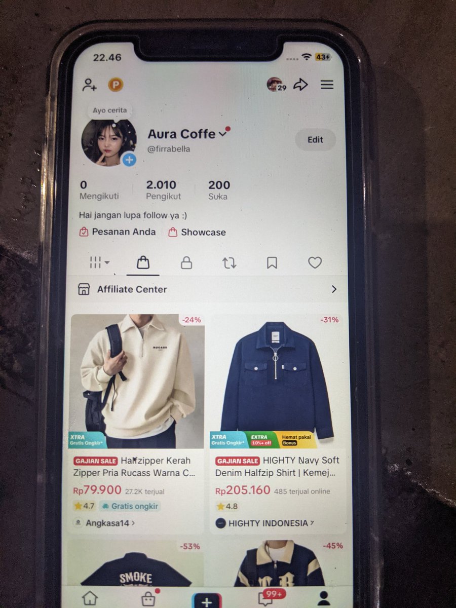 Jual akun tiktok (lesego 2nd) tweet media
