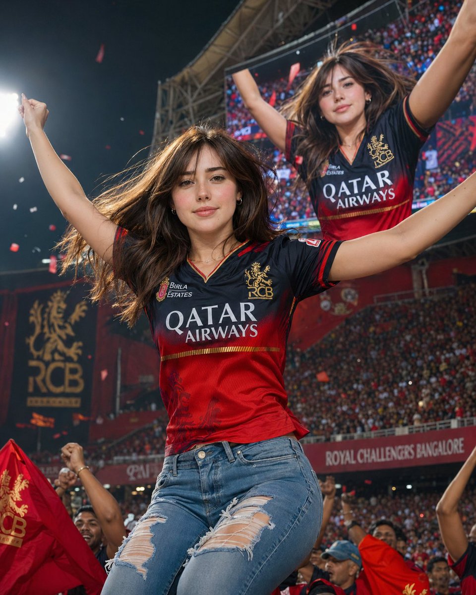 Elation in the Stands: A Fan's Unforgettable Moment - PromptGather image 1