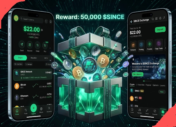 Since_Network's tweet photo. 🎉50k $SINCE Giveaway/Events Alert!🎉

Lucky winners will receive upto 10 $SINCE each💰
To participate:
1️⃣ Follow &amp; RT @PureX_Exchange 
2️⃣ Share this post

Now Join:
https://t.co/Mojf3Ydvup

That’s it! 🚀
Join now and be part of the growing Since Ecosystem.
Good luck everyone!🍀 https://t.co/784VNOI9bB