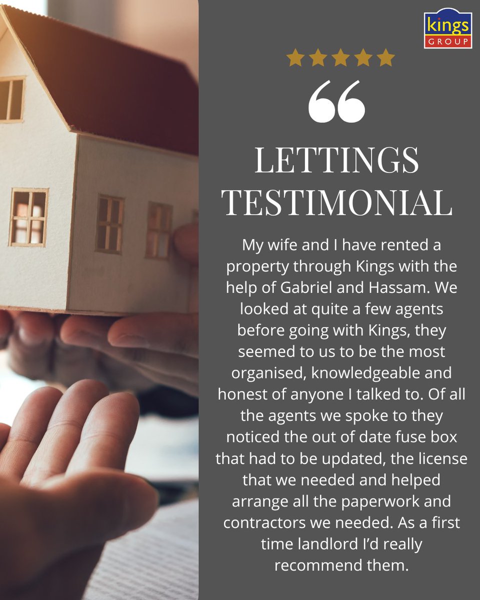 KingsGroupLLP's tweet image. 🌟🌟🌟It’s #TestimonialTuesday 🌟🌟🌟

Come and find out what our fantastic customers have had to say about their experience with us!