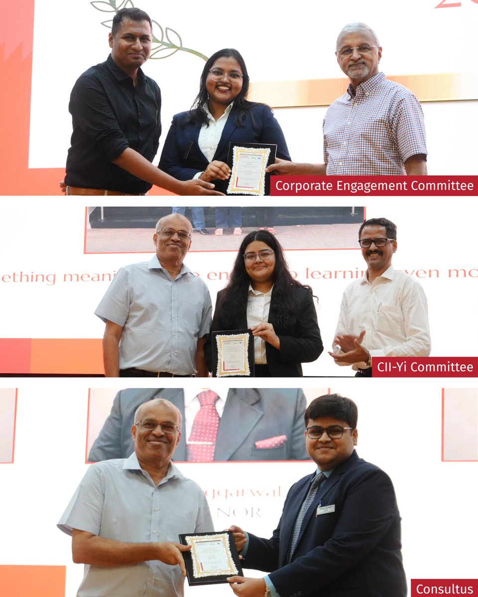 kjsimofficial's tweet image. Dr Raman Ramachandran, Dean and Director, K J Somaiya Institute of Management, felicitated the steering members at the Felicitation Ceremony 2026, celebrating the contributions of Clubs, Committees and Independent Student Bodies. 🎉

#KJSIM #KJSomaiyaInstituteofManagement #MBA