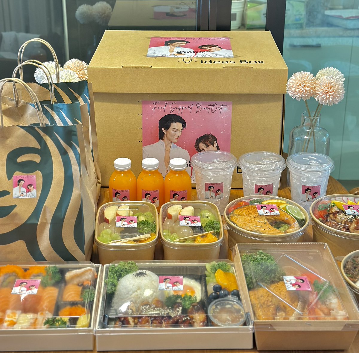 Torfuncatering's tweet photo. ðïļ 27/4/2026
Thank you lovely inter fans from Hong Kong
for ordering foodsupport for BoatOatðĨ°.
Have a nice day & enjoy your meal
#Boatoat #āđāļāđāļāđāļāđāļ
#boatyongyut #oatpasakorn
#KNOTtheseries
#FoodSupport #āļāļđāđāļāļāļąāļāļāļāļĢāđāļ #foodbox
#FoodsupportāļĻāļīāļĨāļāļīāļ #TorfunCatering https://t.co/lVe47hzhu9