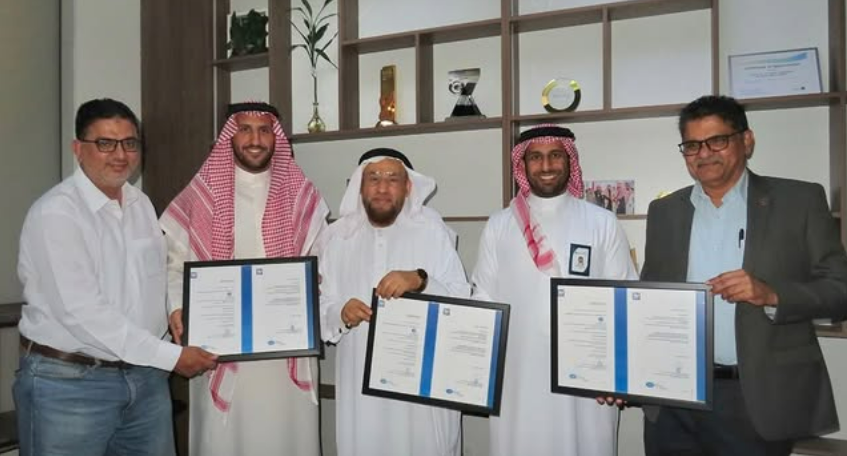 tsicksa's tweet image. Congratulations to Arabian Inspection &amp;amp; Survey Co. Ltd., Saudi Arabia on their achievement of the IMS Certification based on the standards ISO 9001, ISO 14001 and ISO 45001 from TÜV Saarland Certification, Germany.
#saudivision2030 #ISO9001 #ISO14001 #ISO45001 #IMS