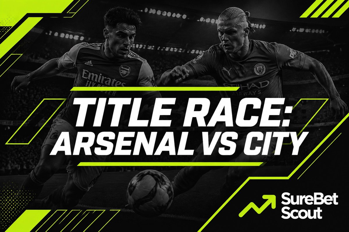 surebetscout's tweet image. Arsenal are 3 points clear but City have that game in hand! ⚽️ The title race is red hot.

Looking for safe win accas or hunting BTTS value? 🔎 Use our scanner to find the best odds across 20+ bookies!

#premierleague #tips #racingtips #ad 18+
