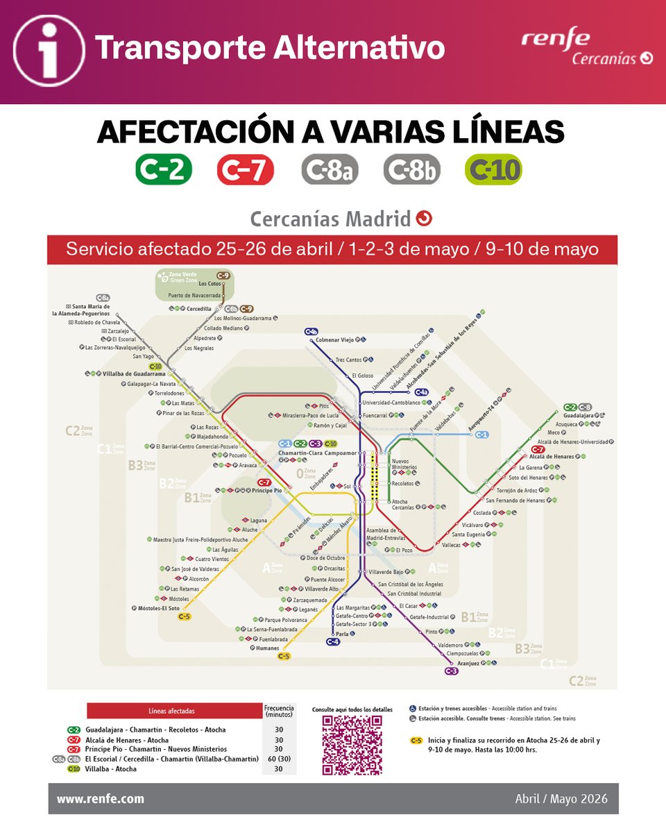 Cercanías Madrid tweet media