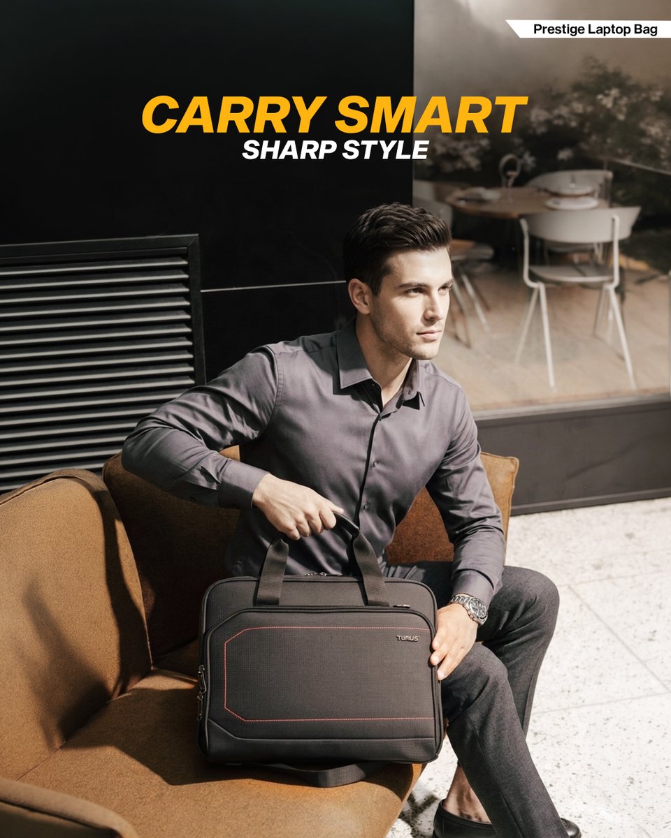 TimusLifestyle's tweet photo. The Timus Prestige Laptop Bag is crafted for professionals who move smart, stay organized, and make every impression count. ๐ผโจ
#PrestigeLaptopBag #CarrySmart #SharpStyle #WorkInStyle #BusinessEssentials #LaptopBriefcase #ProfessionalLook #TimusLifestyle https://t.co/w61hTnBH7t