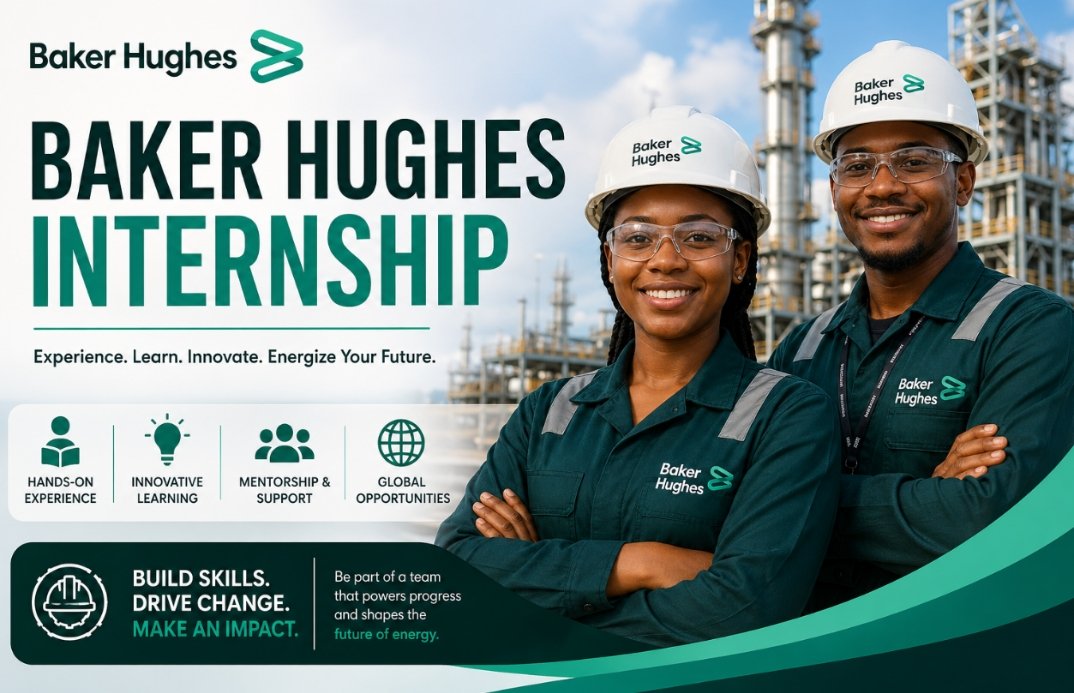 allendress1's tweet image. Baker Hughes Internship

Baker Hughes Internship also known as Baker Hughes Internship Nigeria, Baker Hughes Engineering Internship, Baker...Read more at facebook.com/share/p/15jAaB…

#Intern #Trainee #Apprentice #Internship #jobs #recruitment #employment