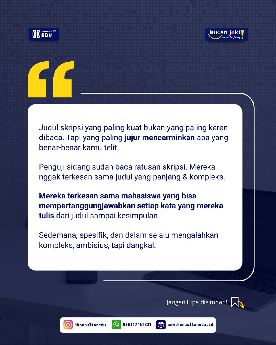 Konsultanedu's tweet photo. https://t.co/2xqXLOtynr