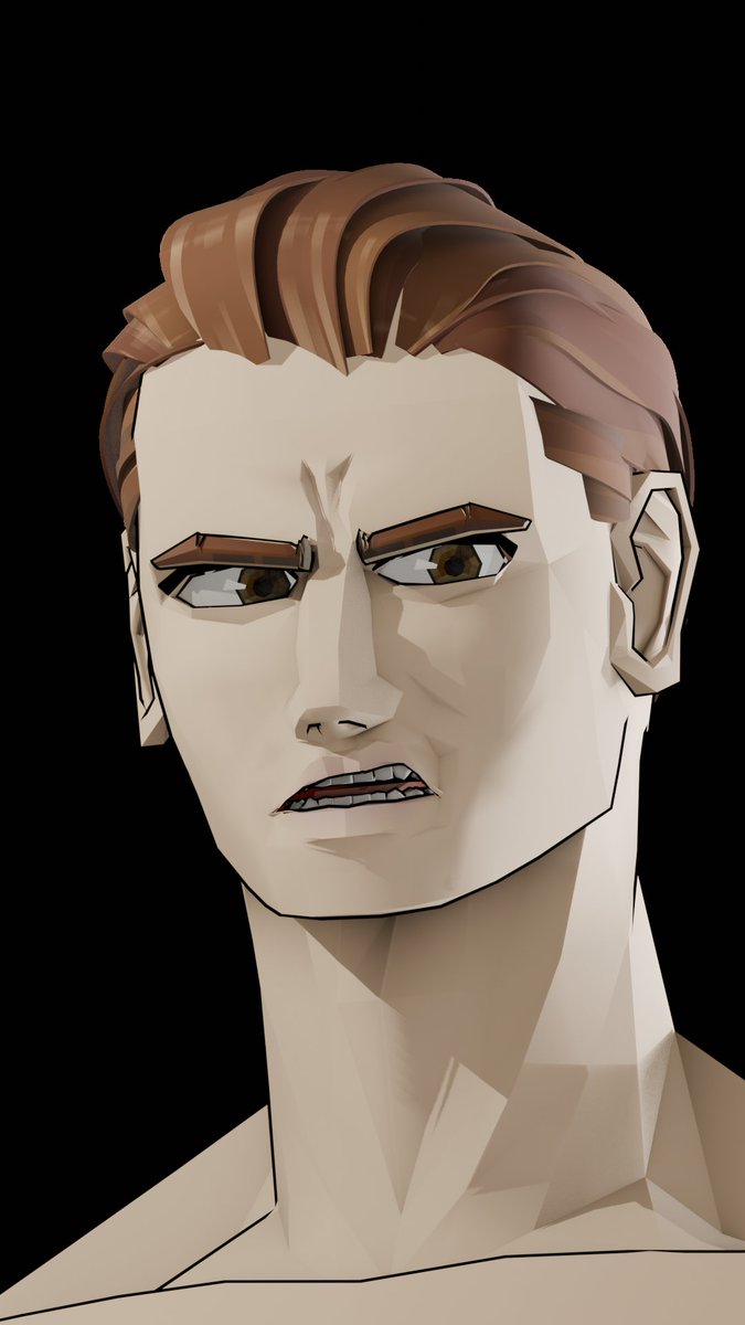 MrWhite493817's tweet image. An Alternative Male Head

#blender #blender3d #3DModel #3dcharacter #charactermodel #lowpoly #Stylized #Stylizedshading