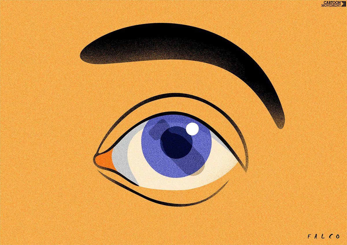 cartoonmovement's tweet image. The final view. Today's cartoon by @alexfalcoch. More cartoons: cartoonmovement.com

#war #bombing #VictimsOfWar