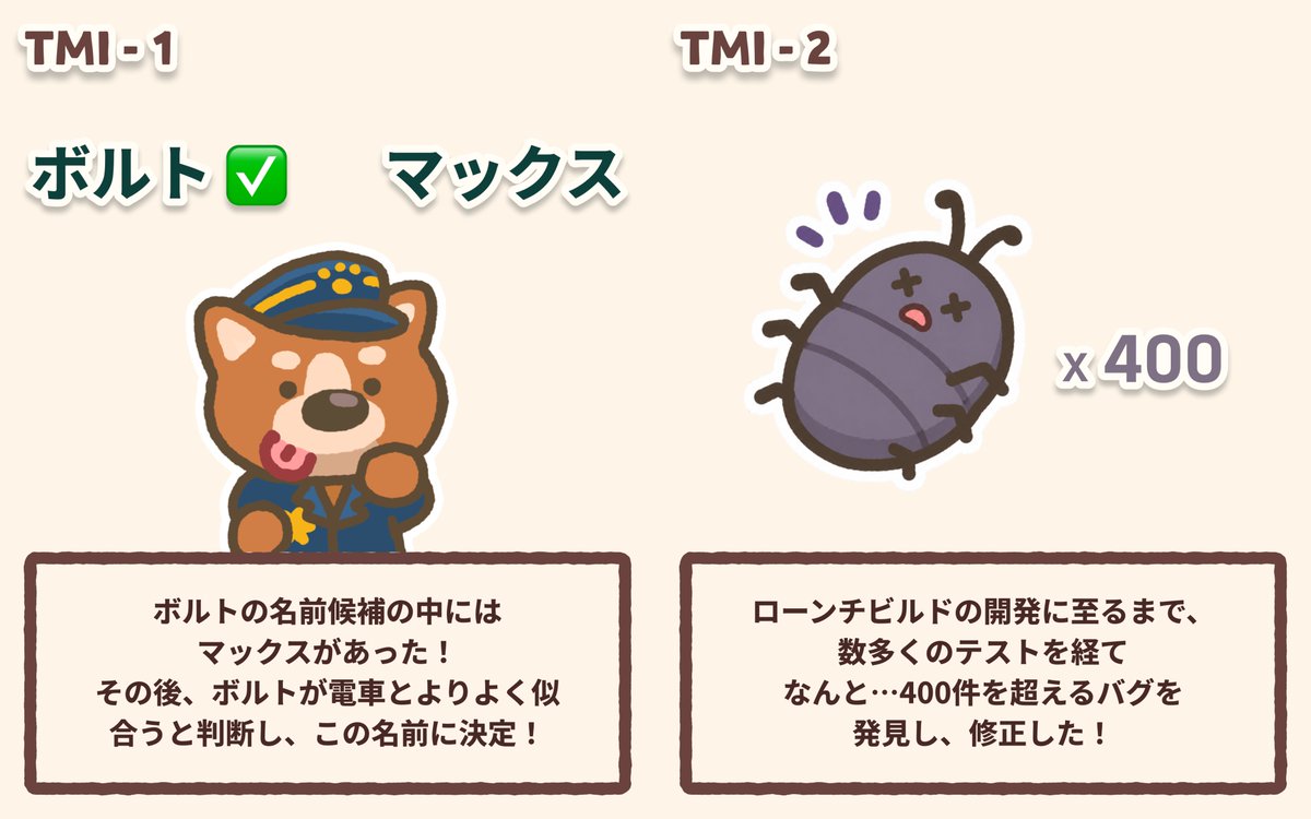 orinsoft's tweet image. 『Transpawt Train』開発秘話 TMI 第2弾！🐾

重要なTMIは、ゲームのリリースまであと27日だということ？！🔥

🎮 5月25日、＜Transpawt Train＞ ウィッシュリストに追加!
s.team/a/3422460

#TranspawtTrain #IndieGame #Steam #インディーゲーム #癒やし #COZY #cozygame