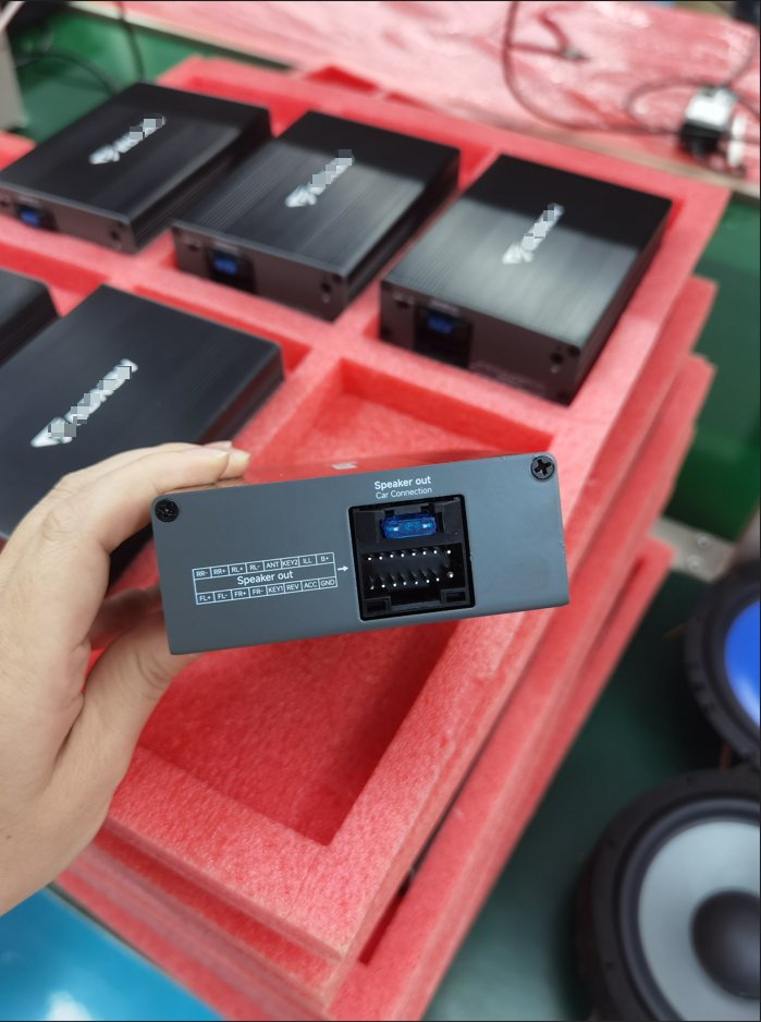 Rismoo2014's tweet image. 4-Channel Car DSP Amplifier to upgrade the car's original audio sound effect. 50W per channel, Supporting Treble &amp;amp; Bass adjustment &amp;amp; 9 EQs preset, having its own internal bluetooth. #caraccessories #CarAmplifier #cardspamplifier #auotomotiveaccessories #caraudio #CarUpgrades