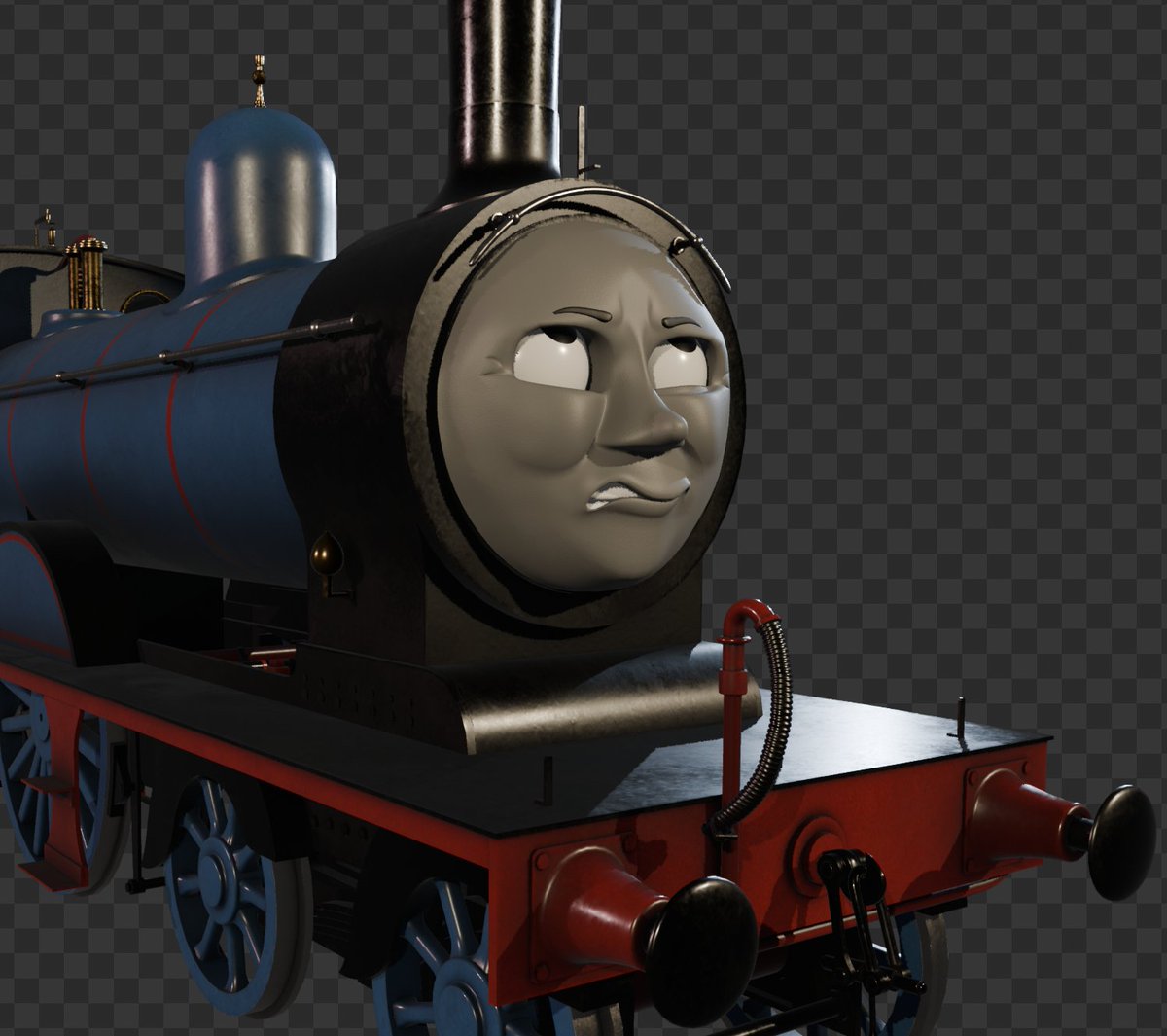 Edward rig is complete! I retopologized one of the Edward face scans ...
