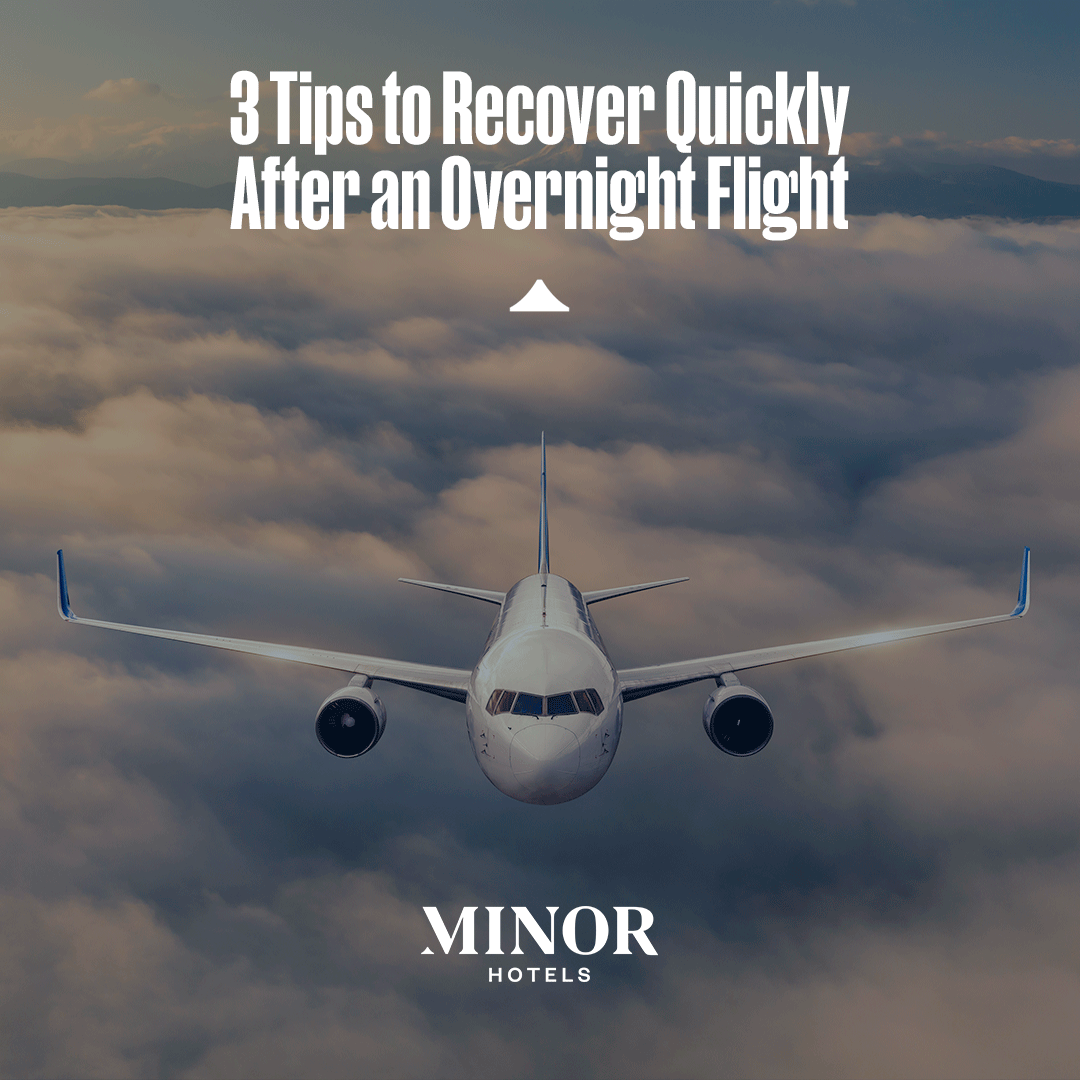 MinorPRO_'s tweet photo. Overnight flights can take a toll on your energy and focus. ✈️
Recovering quickly is all about taking care of your body and aligning with your destination’s rhythm.💼​

Discover our world at @MinorHotels #MinorPRO https://t.co/IFBtJwt5ZP