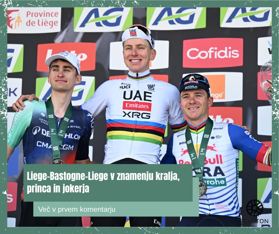 Tadej Pogačar kljub odlični predstavi mladega Seixasa ostaja kolesarski kralj. Tedenski pregled je osredotočen na četrti spomenik sezone, z enim očesom pa že pogledujemo na bližajočo se Dirko po Italiji.