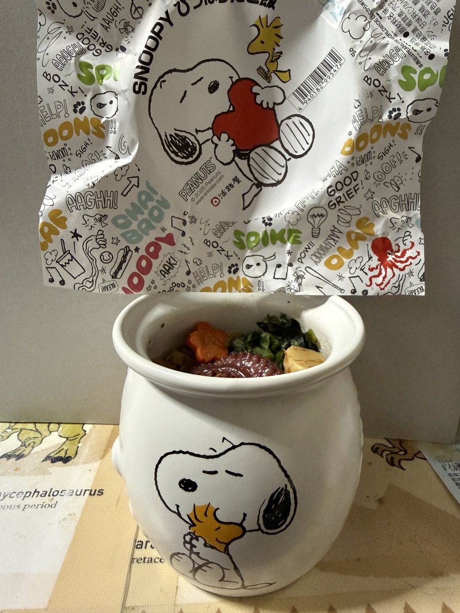 2個　淡路屋 ひっぱりだこ飯容器 スヌーピー PEANUTS　ひっぱりダコ飯 スヌーピー ひっぱりだこ飯 - 【お弁当の淡路屋】店舗お取り置き専用サイト