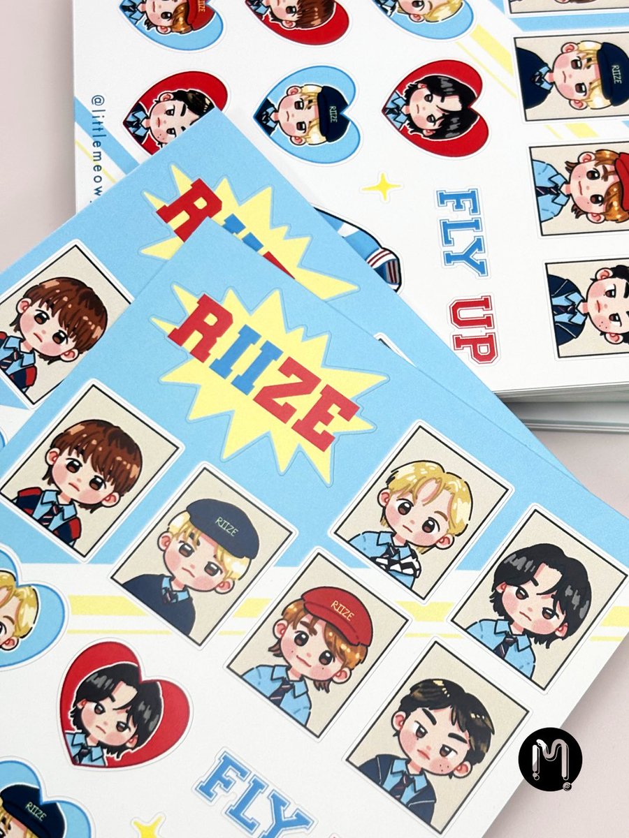 myart_my's tweet image. Sticker sheet die-cut 50% - PP matte
ขอบคุณงานน่ารักๆ จากคุณ @littlemeowyo นะคะ 💖
.
MYART STUDIO Print on demand service

#รับผลิต #sticker #กอว #riize