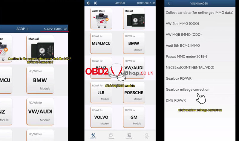 Obd2shopuk's tweet image. YANHUA ACDP + Module 45: VW DQ38x Gen2 Gearbox Mileage Correction
blog.obd2shop.co.uk/yanhua-acdp-mo…
#Yanhua #acdp #program #mileagecorrection