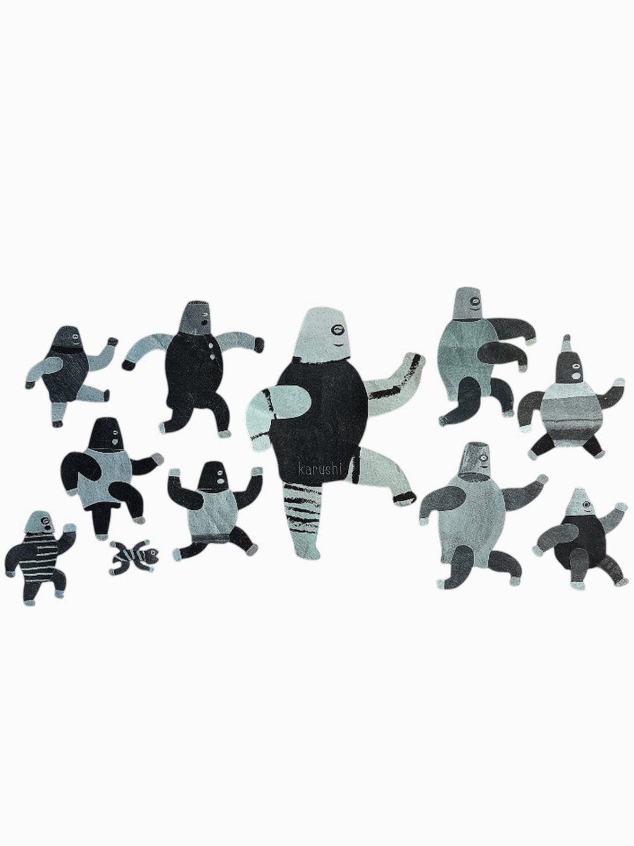 karushimasuda's tweet image. 走れ～🏃‍♂️
⁡
#dailyart  #collageart  #illustration #run