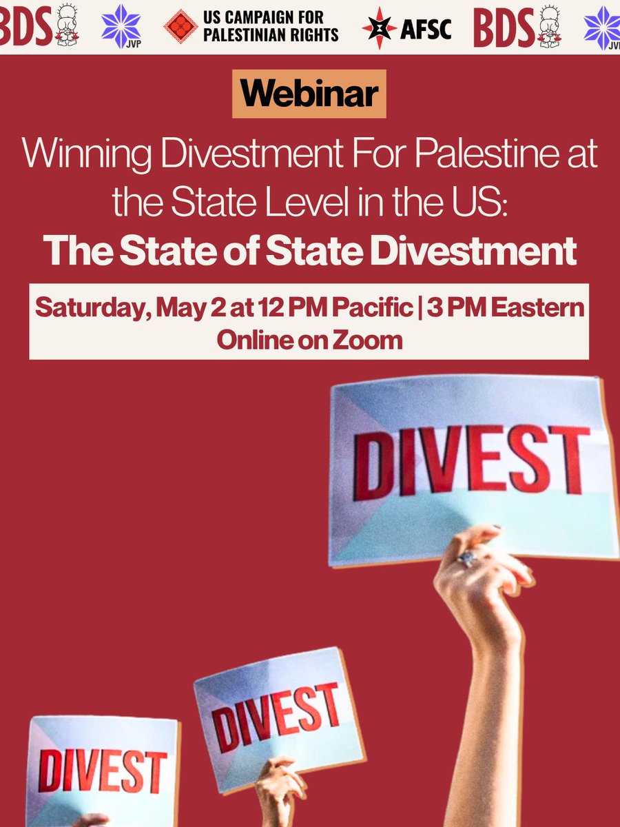 BDS movement tweet media